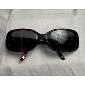 LIZ CLAIBORNE Sunglasses L536/S Polished Black Wrap 57-16-130 FRAMES ONLY‎